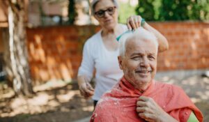 Senior Haircutting At Home Saskatoon